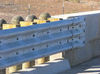 W safety traffic guardrail beam Highway barrier in block