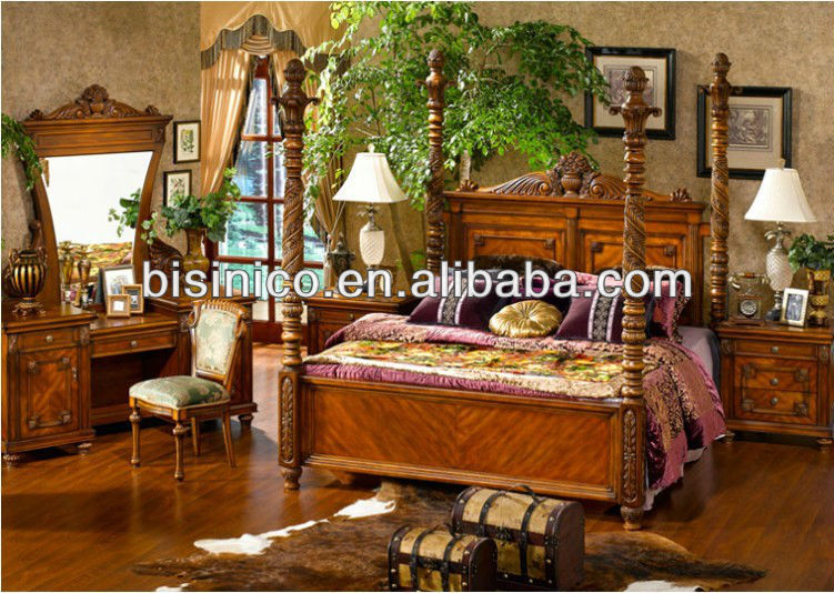 ... style soild bois de chambre u00e0 coucher, Amu00e9ricain meubles chambre set