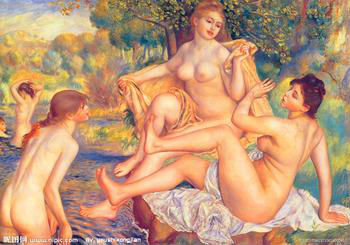 Claude_Monet_Paintings_Riverside_Nude_Women