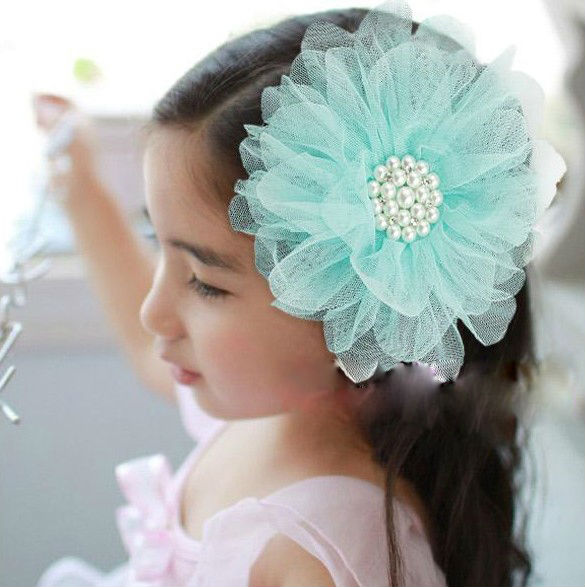 Fishional para bebés grandes diadema de flores de/accesorios para .