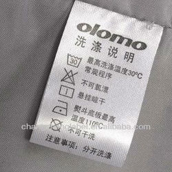 Cclothes Hanger Labels,Washing Instructions L