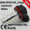 Hot Promotion LED fog Light Car Blub 50W