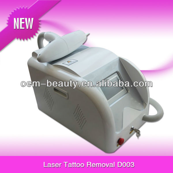 Permanent make up device Laser tattoo removal machine/spider veins ...