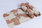 Jute with leaves design table runners