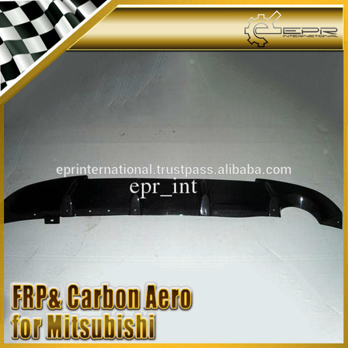 Mitsubishi Evolution EVO 9 Carbon Rear Bumper Diffuser Attachment