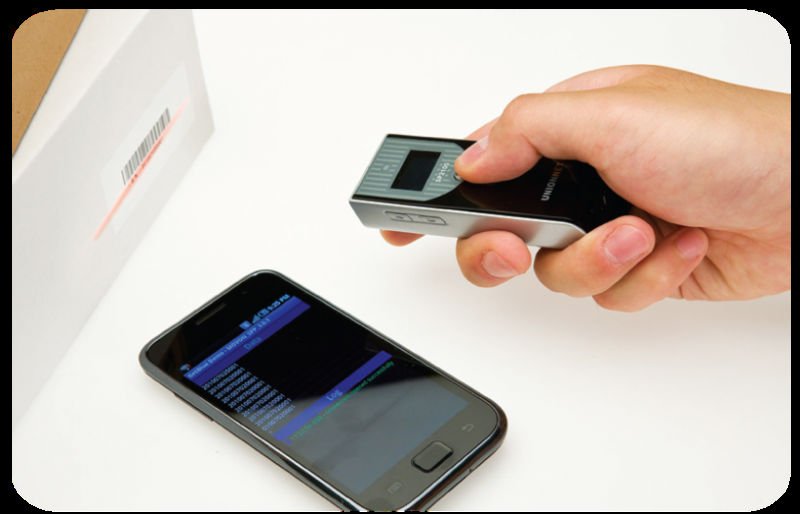 barcode reader phone. Smart phone barcode