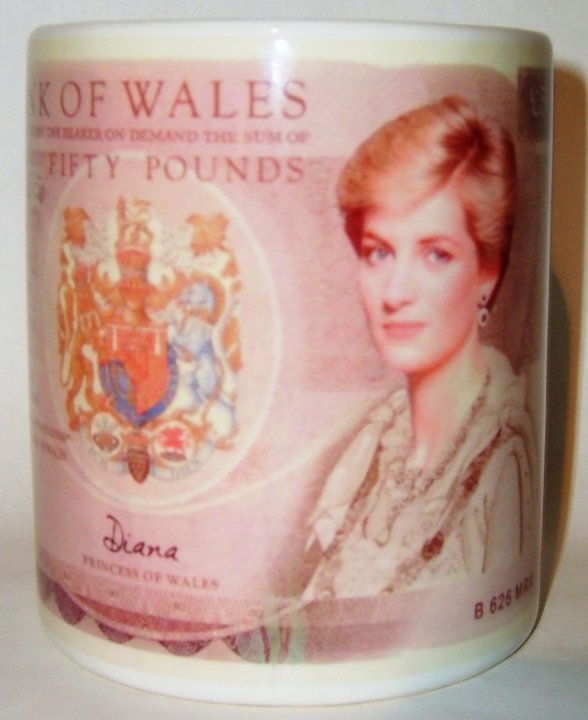 Princess Diana Novelty Ceramic Money Boxes