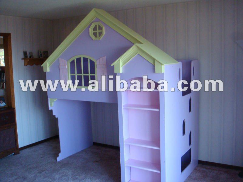 Dollhouse Loft Bunk Bed Macj Com Br, Tradewins Doll House Loft Bunk Bed