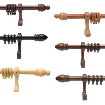 Curtain Rod Wood