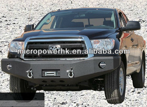 steel front bumpers for toyota #7