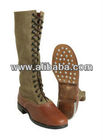 WW2 German Army Military Dak tropical tall boot with hobnails