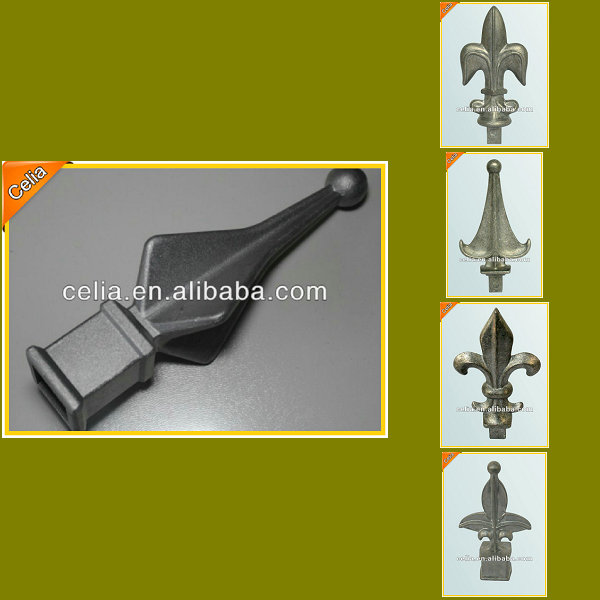 Metal Spear Point,Decorative Fence Finials,Metal Picket Fence Finials