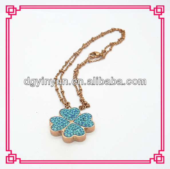 ... 2014 new trend necklace fashion jewelry brand rhinestone leaf necklace
