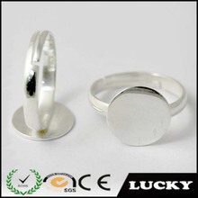 Wholesale 925 sterling silver ring blanks