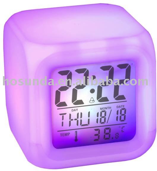 cube alarm clock