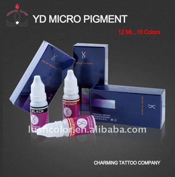 See larger image: YD makeup pigment - PINK tattoo ink. Add to My Favorites