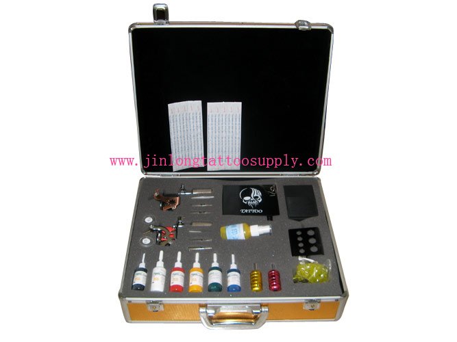 Professional Tattoo Kit 2. A professional starter kit with help on 6 DVDs.