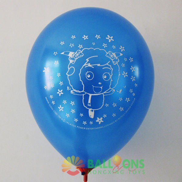 2012 new fashion inflatable lighting round balloon