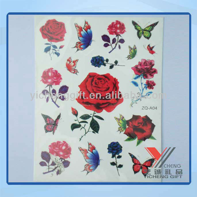 rose flower tattoo. You might also be interested in rose flower tattoo sticker, nail art flower