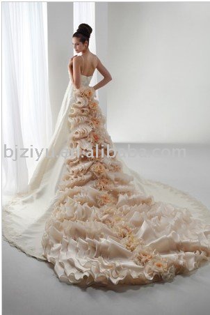 2011 the fashionable style and Classic princess bridal wedding dress