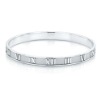 plata joyería de moda encantador brazalete pulsera - BR173