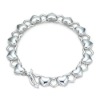 Pulsera de plata antigua encanto pulsera de moda de joyería de plata - BR192