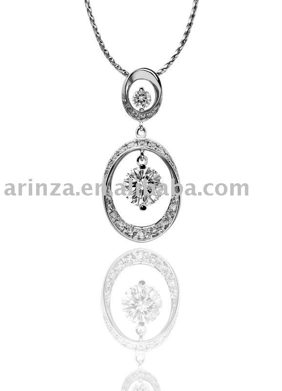 0 5 carat diamond. 0.5 Carat Diamond 18K White Gold Pendant(Taiwan)