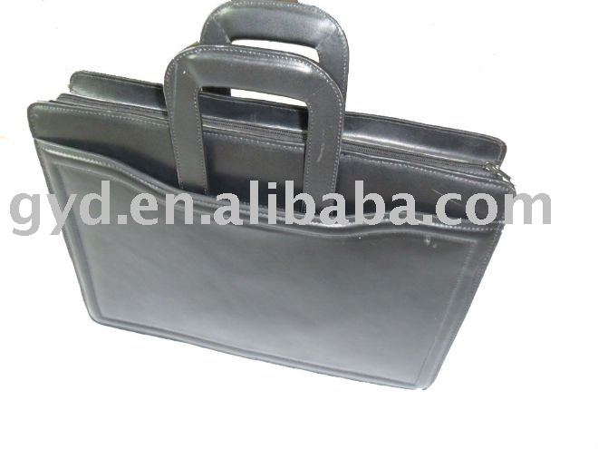 leather briefcase for men. Men Genuine Leather Briefcase
