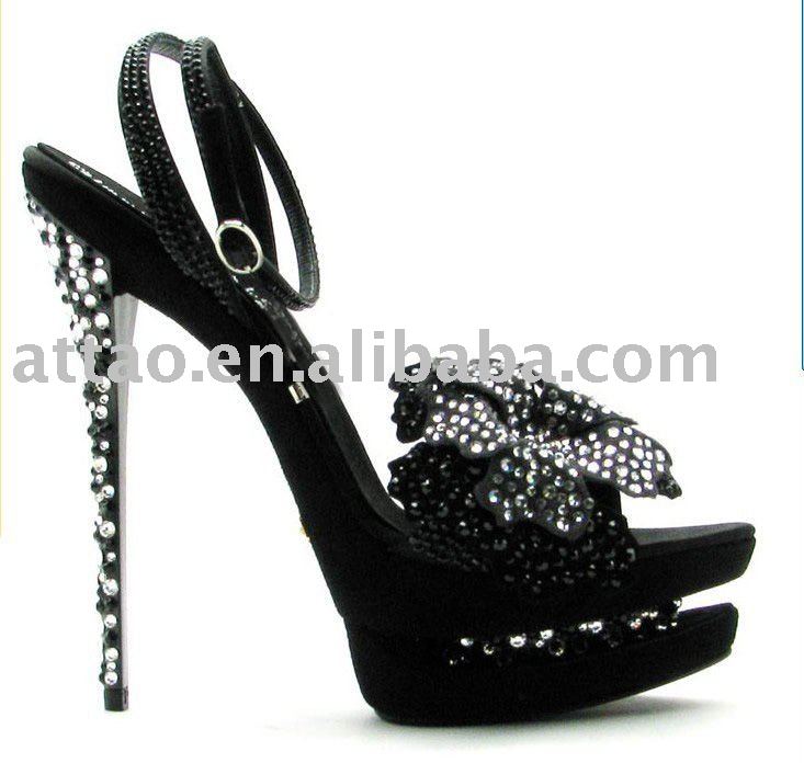 women sexy stiletto high heel shoes platform diamond shoes