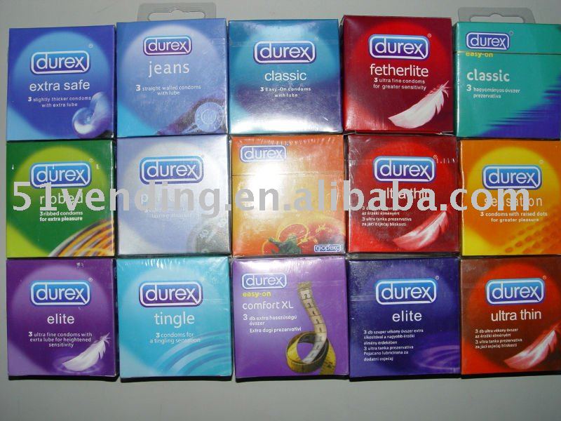 durex condoms size