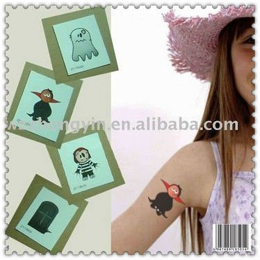 See larger image 2012 newest Halloween tattoo zy58058 halloween tattoo