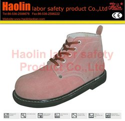 Pink Safety Boots