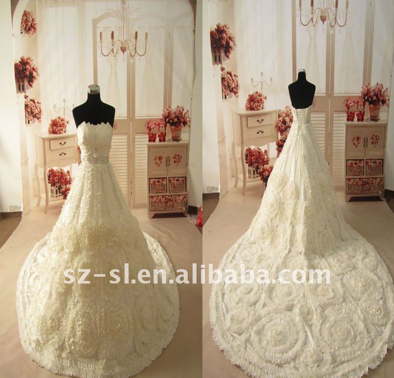 wedding designers on X0396 Designer Wedding Dress 2012 Sales  Buy Sl X0396 Designer Wedding