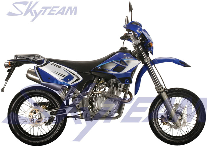 skyteam 250cc 4 stroke sm super moto motorcycle