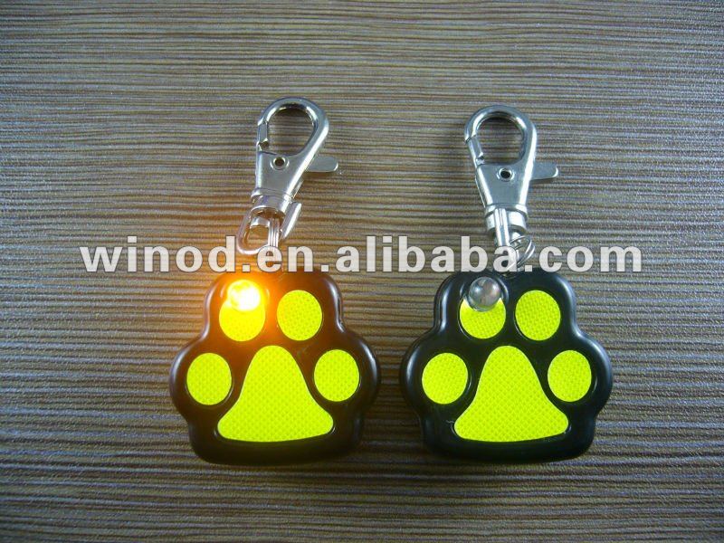 best price paw shaped reflective Pet id Tag shenzhen manufacturer