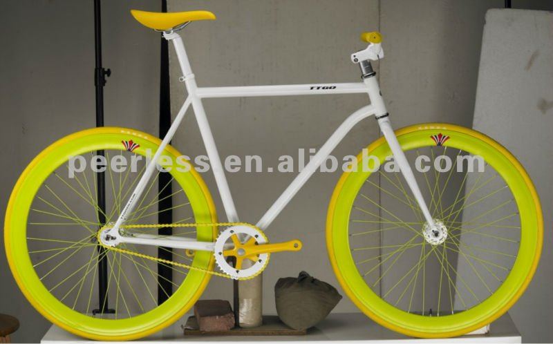 Colorful Fixie Bikes