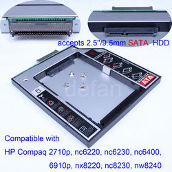 SATA 2nd HDD hard drive Caddy Tray for HP COMPAQ NC6400 6910P 8510P 6715S NC4400 NX7400