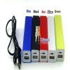 high quality & best price portable power bank with 2200mA capacity for all kind of mobile phone/mp3/mp4/camera etc -B