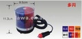 Dc-12v/24v 30w l&aacute;mpara de la polic&iacute;a 10 con luz de flash 9.5cm 11.3cm di&aacute;metro altura de luz estrobosc&oacute;pica