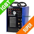 De alta pot&ecirc;ncia igbt multi 4-in-1 dc/ac 200 amp&egrave;res welder terno 50 amp produto corte igbt super200p corte - pulso - tig - mma