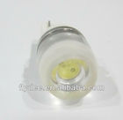 Auto T10 1.5W high power car LED white concave and convex two models