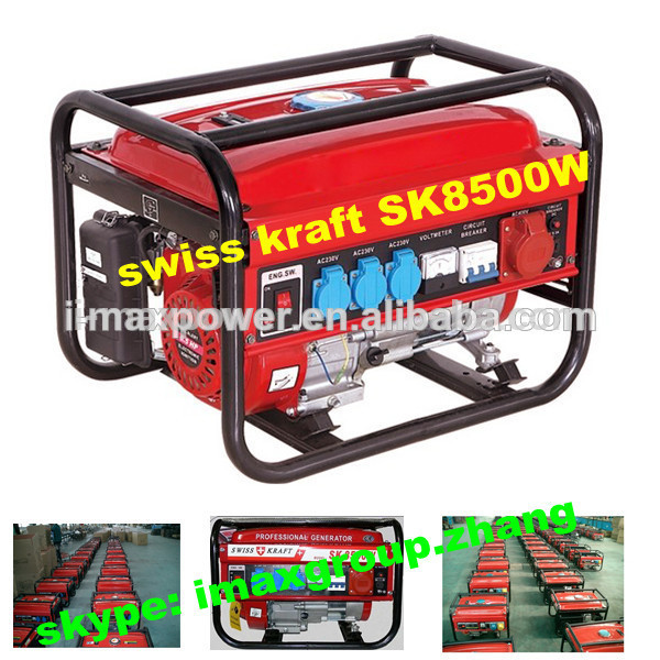 Swiss kraft 8500w gasoline generator