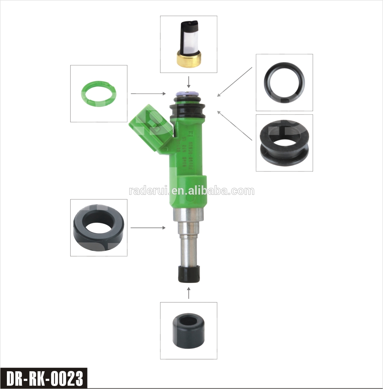 repair kit for toyota fuel injector #6