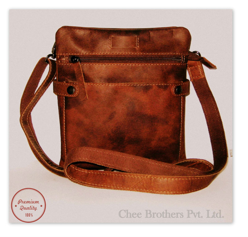 View Product Details: Leather Cross Body Bag