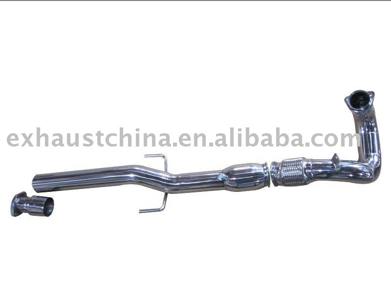 See larger image: 304 stianless steel Exhaust Down Pipes for SAAB 9-5