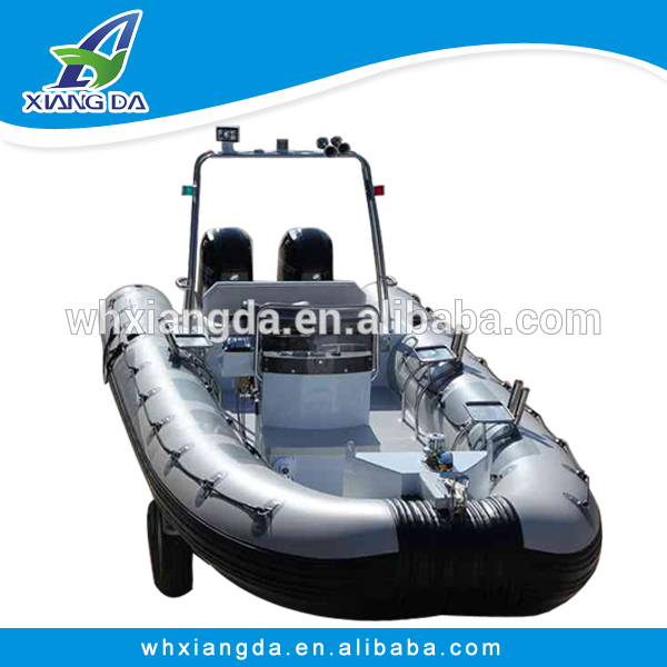 Rigid Inflatable Aluminum Boat