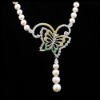 2011 Fashion Butterfly Charm Necklaces on hot sale