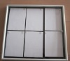 Alu frame notice board with magnet