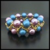 Moda perla abalorios pulseras T022