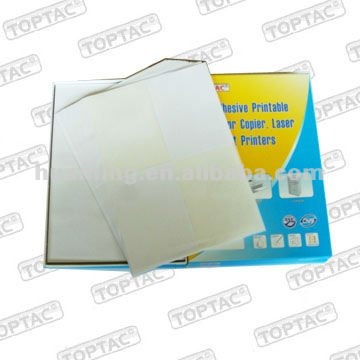 Adhesive Stickers on Self Adhesive A4 Printable Labels  View A4 Printable Labels  Toptac